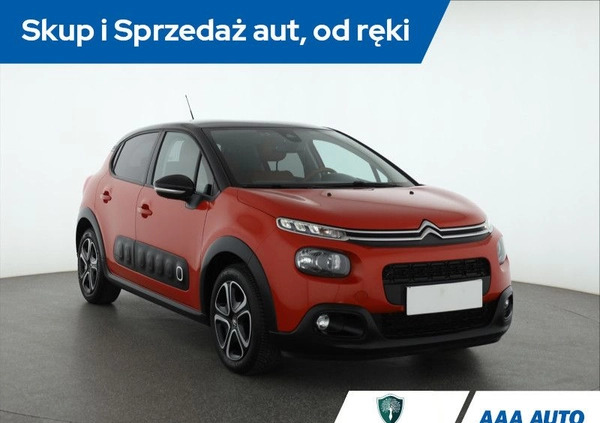 Citroen C3 cena 55000 przebieg: 76952, rok produkcji 2017 z Koniecpol małe 301